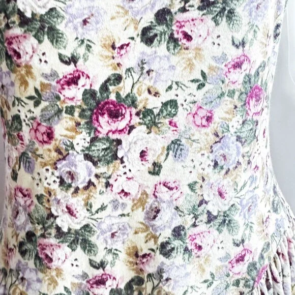 Vintage 90s Models Centre Floral Dress and Bolero Jacket Set S - Picture 8 of 13